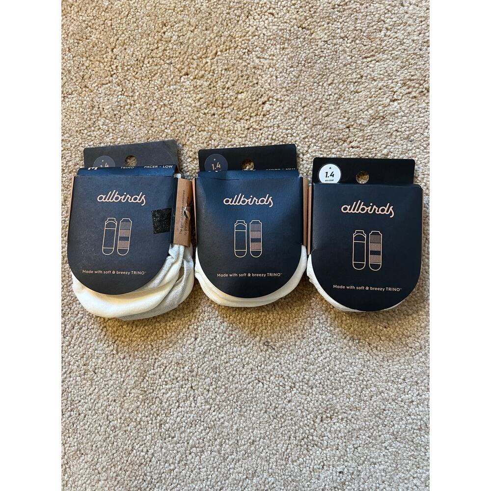 3-Pack Allbirds Pacer (Low) Socks